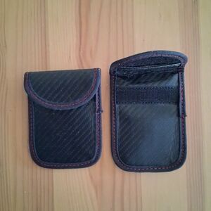 Anti-theft Car Key Fob RFID Signal Blocker Pouch Bag